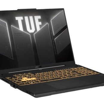 ASUS TUF Gaming F16 FX607JV-N3135 i7-13650H 16″UXGA 165Hz AG 250nits IPS-Level 16GB DDR5 4800 SSD1TB GeForce RTX 4060 8GB NoOS Szary