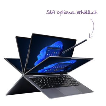 Wortmann AG TERRA MOBILE US1220785 notebook/laptop Intel® Core™ i5 i5-1235U Hybryda (2w1) 33,8 cm (13.3″) Full HD 16 GB DDR4-SDRAM 512 GB SSD Wi-Fi 6 (802.11ax) Windows 11 Pro Antracyt