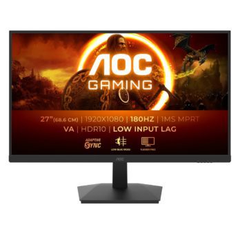 AOC G1 27G15N2 monitor komputerowy 68,6 cm (27″) 1920 x 1080 px Full HD LCD Czarny