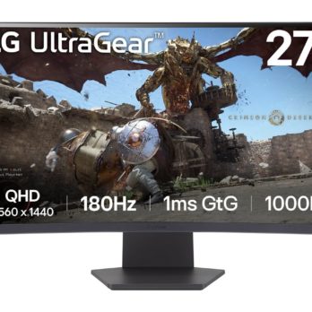 LG 27GS60QX-B monitor komputerowy 68,6 cm (27″) 2560 x 1440 px Quad HD LCD Czarny
