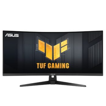 ASUS TUF Gaming VG34VQ3B monitor komputerowy 86,4 cm (34″) 3440 x 1440 px UltraWide Quad HD LED Czarny