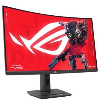 ASUS ROG Strix XG32WCS monitor komputerowy 80 cm (31.5″) 2560 x 1440 px Quad HD LED Czarny