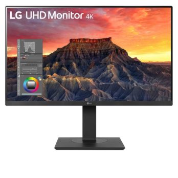 LG 27BQ65UB monitor komputerowy 68,6 cm (27″) 3840 x 2160 px 4K Ultra HD LED Czarny