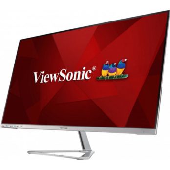 Viewsonic VX Series VX3276-MHD-3 monitor komputerowy 81,3 cm (32″) 1920 x 1080 px Full HD LED Srebrny