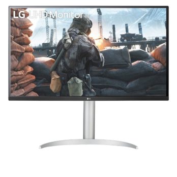 LG 27BP55U-B monitor komputerowy 68,6 cm (27″) 3840 x 2160 px 4K Ultra HD LED Srebrny
