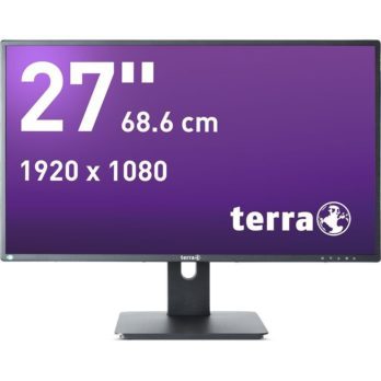 Wortmann AG TERRA 3030207 LED display 68,6 cm (27″) 1920 x 1080 px Full HD Czarny