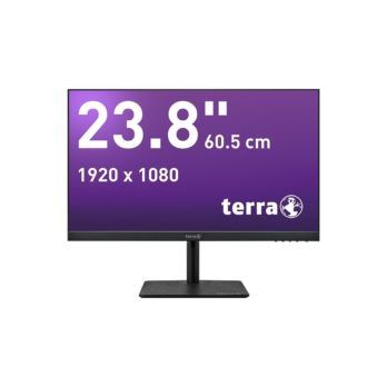 Wortmann AG TERRA 3030221 monitor komputerowy 60,5 cm (23.8″) 1920 x 1080 px Full HD LED Czarny