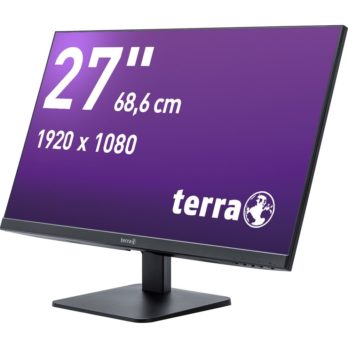 Wortmann AG TERRA 3030229 monitor komputerowy 68,6 cm (27″) 1920 x 1080 px Full HD LED Czarny
