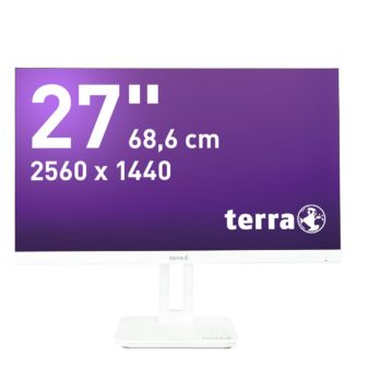 Wortmann AG TERRA 3030222 monitor komputerowy 60,5 cm (23.8″) 1920 x 1080 px Full HD LCD Biały