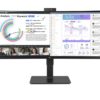 LG 34BQ77QC-B monitor komputerowy 86,4 cm (34") 3440 x 1440 px UltraWide Dual Quad HD LCD Czarny