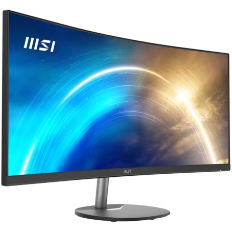 MSI Pro MP341CQ monitor komputerowy 86,4 cm (34") 3440 x 1440 px UltraWide Quad HD Czarny