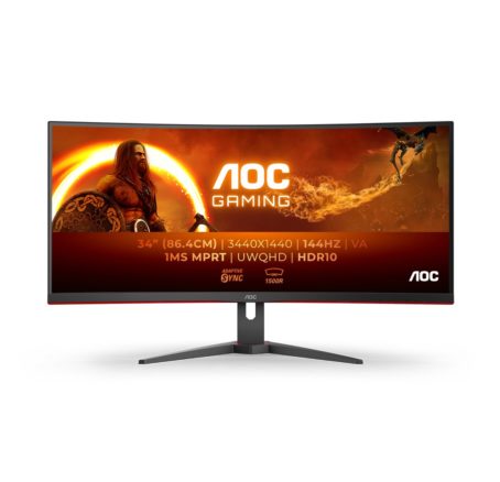 MONITOR AOC LED 34” CU34G2XE/BK