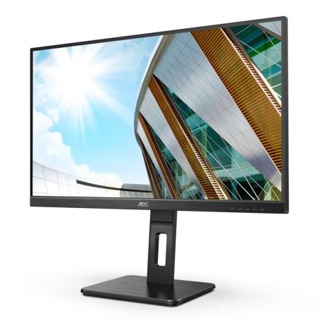 MONITOR AOC LED 27" U27P2CA 68.6 cm (27") 3840 x 2160 pixels 4K Ultra HD LED Czarny