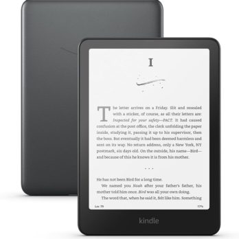 Ebook New Kindle Paperwhite (12th Generation) – 2024 release 7” glare-free 32GB Wi-Fi Wireless charging (Without Lockscreen Ads) Metallic Black