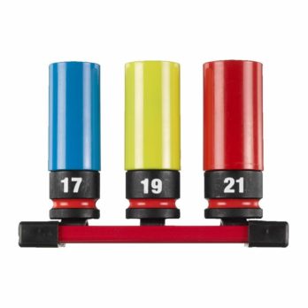 MILWAUKEE NASADKA UDAROWA DO FELG 1/2″ ZESTAW 3szt.