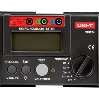 Cyfrowy tester wyłączników RCD Uni-T UT582+