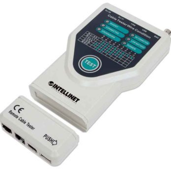 INTELLINET TESTER OKABLOWANIA 5-W-1 RJ11/RJ45/USB/1394/BNC 780094