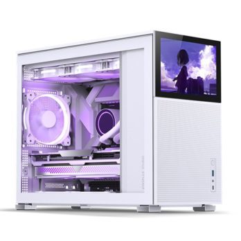 Jonsbo D31 MESH Screen Obudowa Micro-ATX, Szkło Hartowane – biała