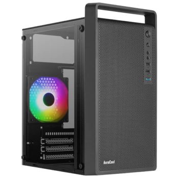 OBUDOWA AEROCOOL PGS CS-109-G-BK-v1 FRGB czarna