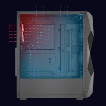 Obudowa AEROCOOL PGS VOLCAN-G-BK-v1
