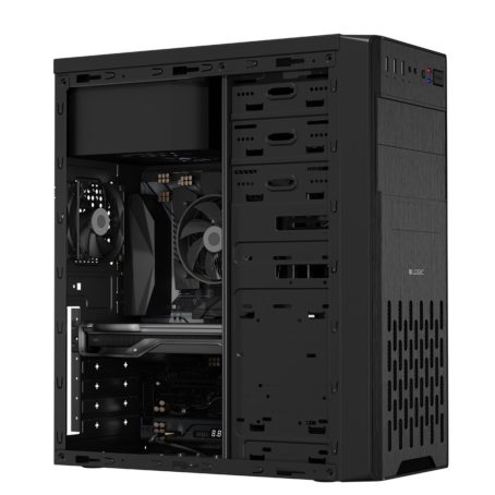 OBUDOWA LOGIC L2 2x USB 3.0 BLACK (WYPRZEDAŻ)