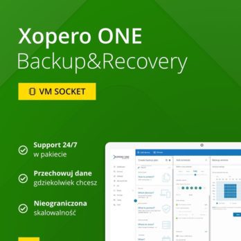 Xopero ONE Lifetime 1x Virtual Agent Per Socket + Maintanance & Support Standard – 5 years