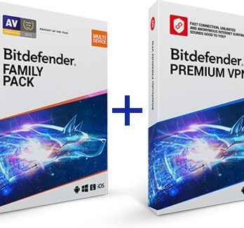 Bitdefender Family Pack + VPN 10U/1Y