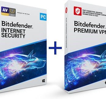 Bitdefender Internet Security + VPN 10U/1Y