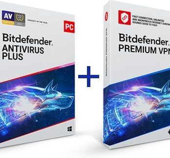 Bitdefender Antywirus Plus + VPN 10U/1Y