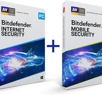 Bitdefender Internet Security + Mobile Security 1U/1Y