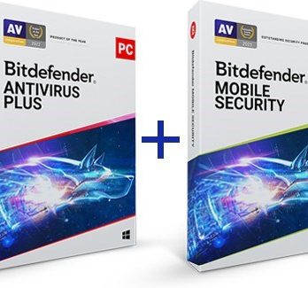Bitdefender Antywirus Plus + Mobile Security 1U/1Y
