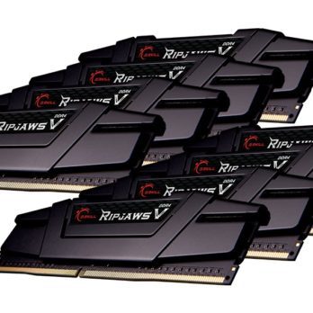 G.SKILL RIPJAWSV DDR4 256GB 8X32GB 3200MHZ CL16 XMP2 F4-3200C16Q2-256GVK