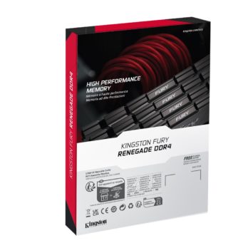 KINGSTON DDR4 16GB 4000MT/s CL19 DIMM FURY Renegade Czarny