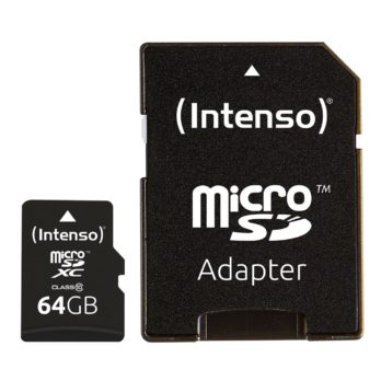 Intenso 64GB MicroSDHC MicroSDXC Klasa 10
