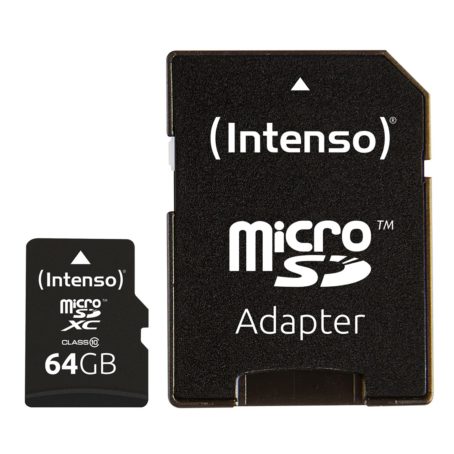 Intenso 64GB MicroSDHC MicroSDXC Klasa 10