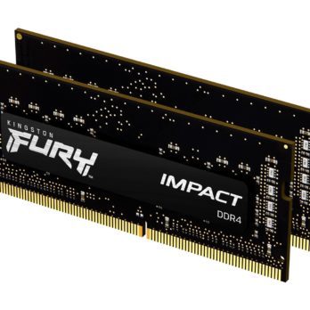 Kingston 16GB 3200MHz DDR4 CL20 SODIMM (Kit of 2) FURY Impact KF432S20IBK2/16
