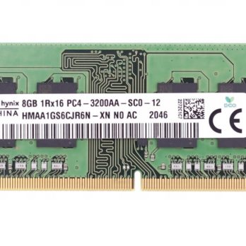 Hynix SO-DIMM 8GB DDR4 1Rx16 3200MHz PC4-25600 HMAA1GS6CJR6N-XN