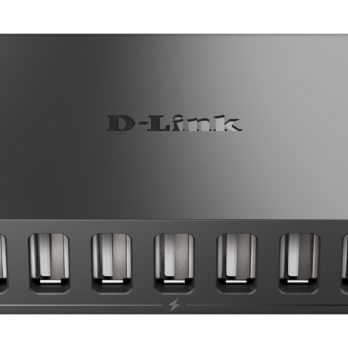 D-Link DUB-H7 USB 2.0 Type-C 480 Mbit/s Czarny