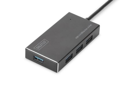 Digitus Koncentrator USB 3.0 Office, 4 porty