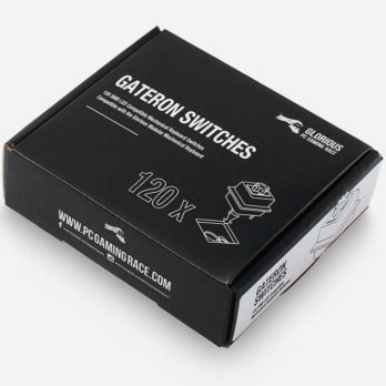 Przełączniki Glorious Gateron Brown (120 sztuk)