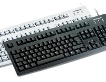 CHERRY Comfort keyboard USB, black, FR klawiatura Czarny