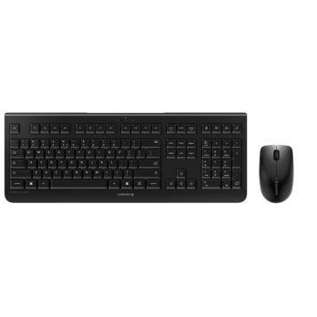 CHERRY DW 3000 klawiatura Dołączona myszka Uniwersalne RF Wireless QWERTY US English Czarny