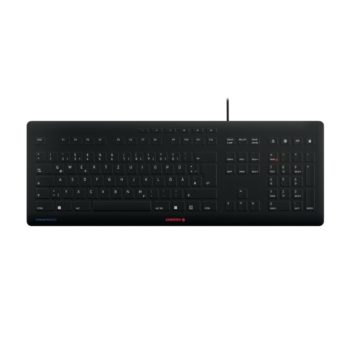 CHERRY Stream klawiatura Uniwersalne USB QWERTZ Niemiecki Czarny