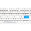 Klawiatura gamingowa Ducky One 2 TKL PBT, MX-Brown, RGB LED - Biała