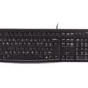 Klawiatura Logitech przewodowa K120 ( czarna USB )