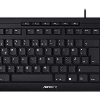 CHERRY STREAM KEYBOARD TKL klawiatura Uniwersalne USB QWERTZ Niemiecki Czarny