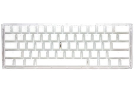 Klawiatura gamingowa Ducky One 3 Aura White Mini z podświetleniem LED RGB – MX-Blue (US)