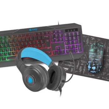ZESTAW DLA GRACZY 4W1 FURY THUNDERSTREAK 3.0 KLAWIATURA+MYSZ+SŁUCHAWKI+PODKŁADKA RU LAYOUT