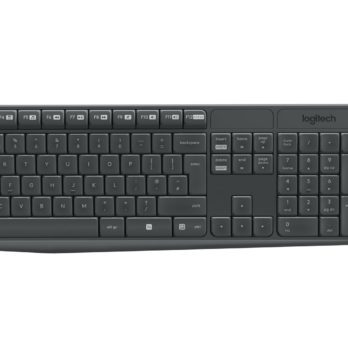 MK235 WIRELESS KEYBOARD / MOUSE/COMBO GREY-DEU-2.4GHZ-CENTRAL