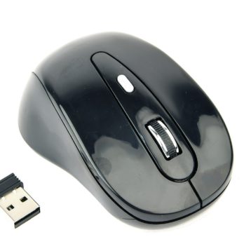 Mysz GEMBIRD MUSW-6B-01 (optyczna; 1600 DPI; kolor czarny)
